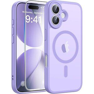 FNTCASE IPhone 17 Phone Case Magnetic Translucent Matte Full Covered Camera Prot